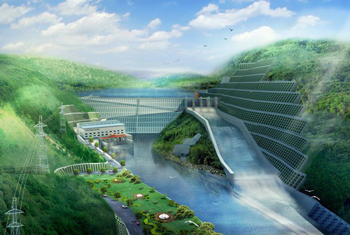 延安老挝南塔河1号水电站项目